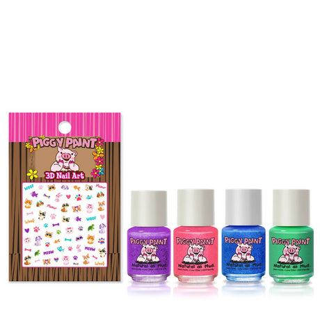 Piggy Paint PURRfect Paws Gift Set - Princess and the Pea Boutique