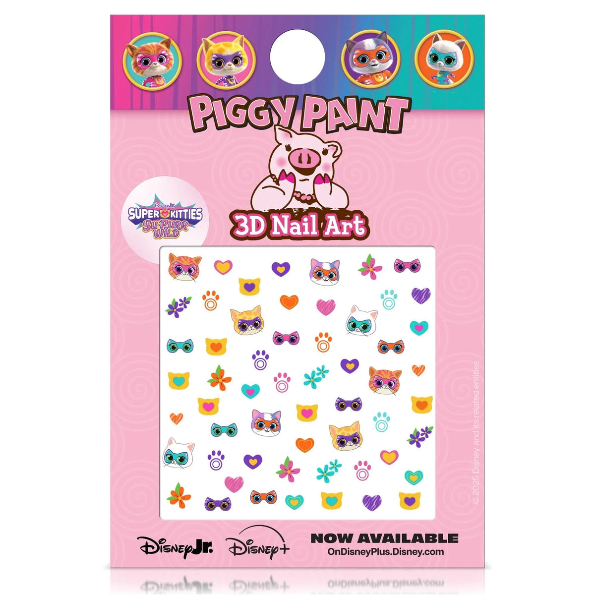 Piggy Paint SuperKitties 3D Nail Art - Princess and the Pea Boutique
