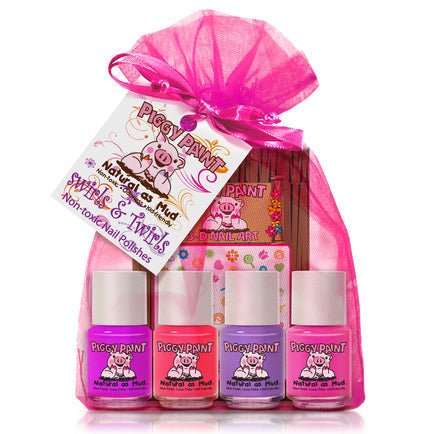 Piggy Paint Swirls & Twirls Gift Set - Princess and the Pea Boutique