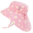 Pink Daisy - Cotton Adventure Hat - Princess and the Pea Boutique