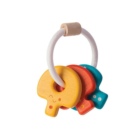 PlanToys Baby Key Rattle - Classic - Princess and the Pea Boutique