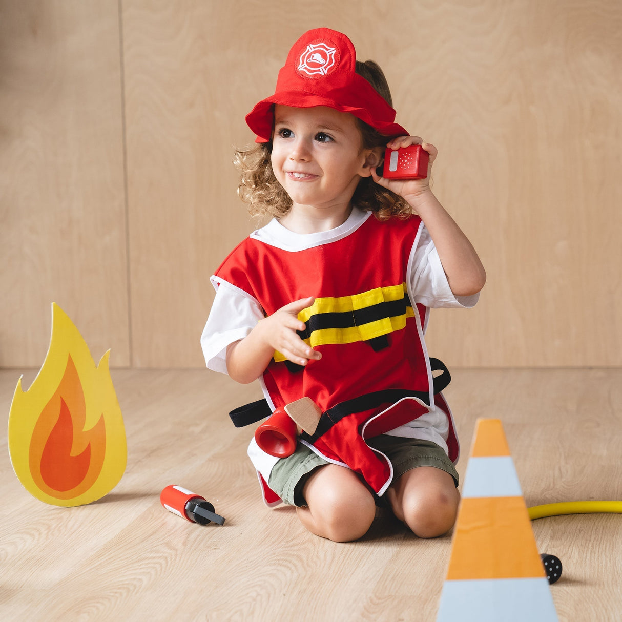 PlanToys Fire Fighter Play Set - Princess and the Pea Boutique