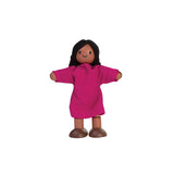 PlanToys Girl Dollhouse Figure - Medium Skin Tone - Princess and the Pea Boutique