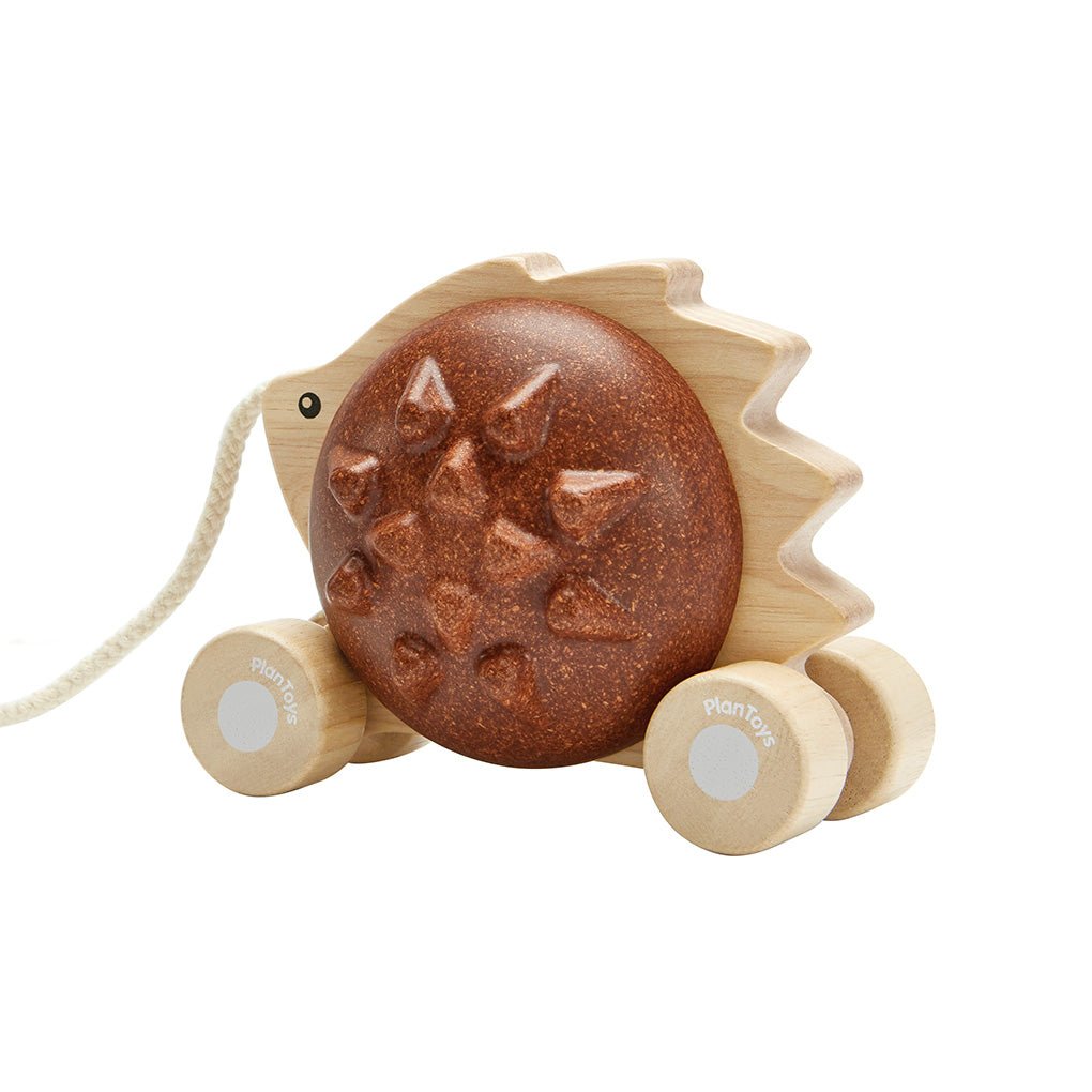 PlanToys Pull-Along Hedgehog - Princess and the Pea Boutique