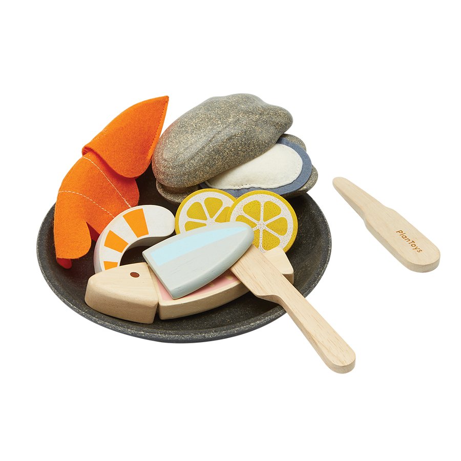 PlanToys Seafood Platter - Princess and the Pea Boutique