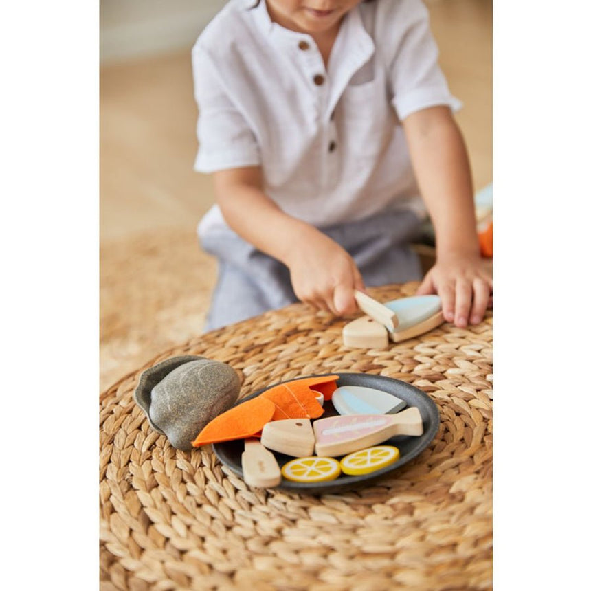 PlanToys Seafood Platter - Princess and the Pea Boutique