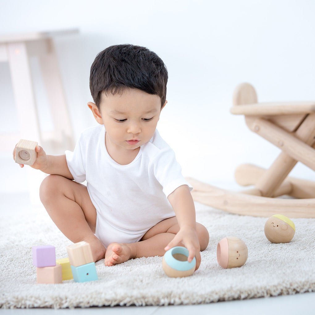 PlanToys Sensory Tumbling - Pastel - Princess and the Pea Boutique