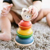 PlanToys Stacking Ring - Bear - Princess and the Pea Boutique