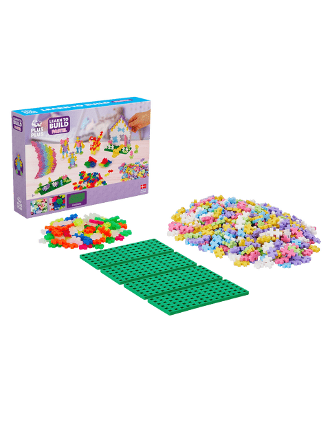 Plus Plus Learn to Build - Pastel - 600 pcs - Princess and the Pea Boutique