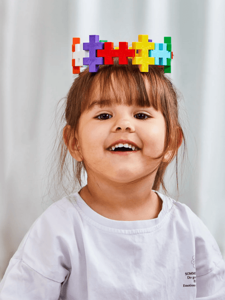 Plus-Plus Tube - BIG Rainbow Color Mix - 15 pcs - Princess and the Pea Boutique