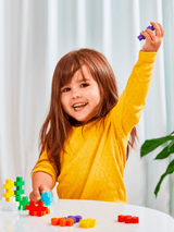 Plus-Plus Tube - BIG Rainbow Color Mix - 15 pcs - Princess and the Pea Boutique