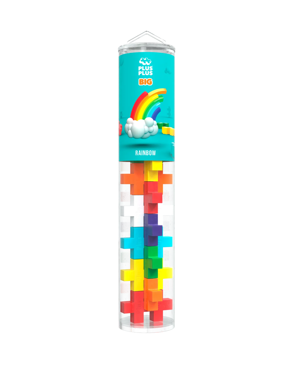 Plus-Plus Tube - BIG Rainbow Color Mix - 15 pcs - Princess and the Pea Boutique