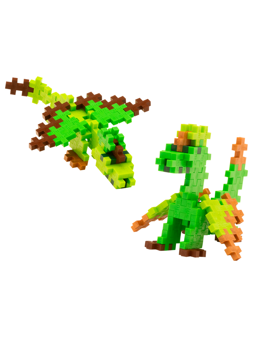 Plus-Plus Tube - Earth Dragons - 100 pcs - Princess and the Pea Boutique