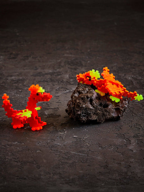 Plus-Plus Tube - Fire Dragons - 100 pcs - Princess and the Pea Boutique