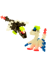 Plus-Plus Tube - Glow Dragons - 100 pcs - Princess and the Pea Boutique