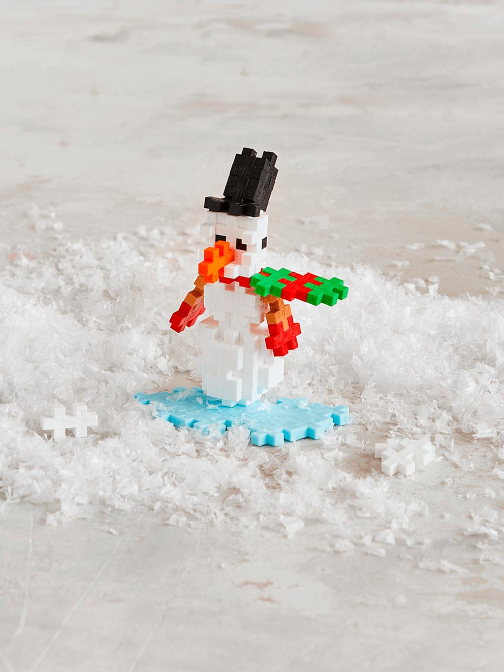 Plus-Plus Tube - Snowman - 100 pcs - Princess and the Pea Boutique