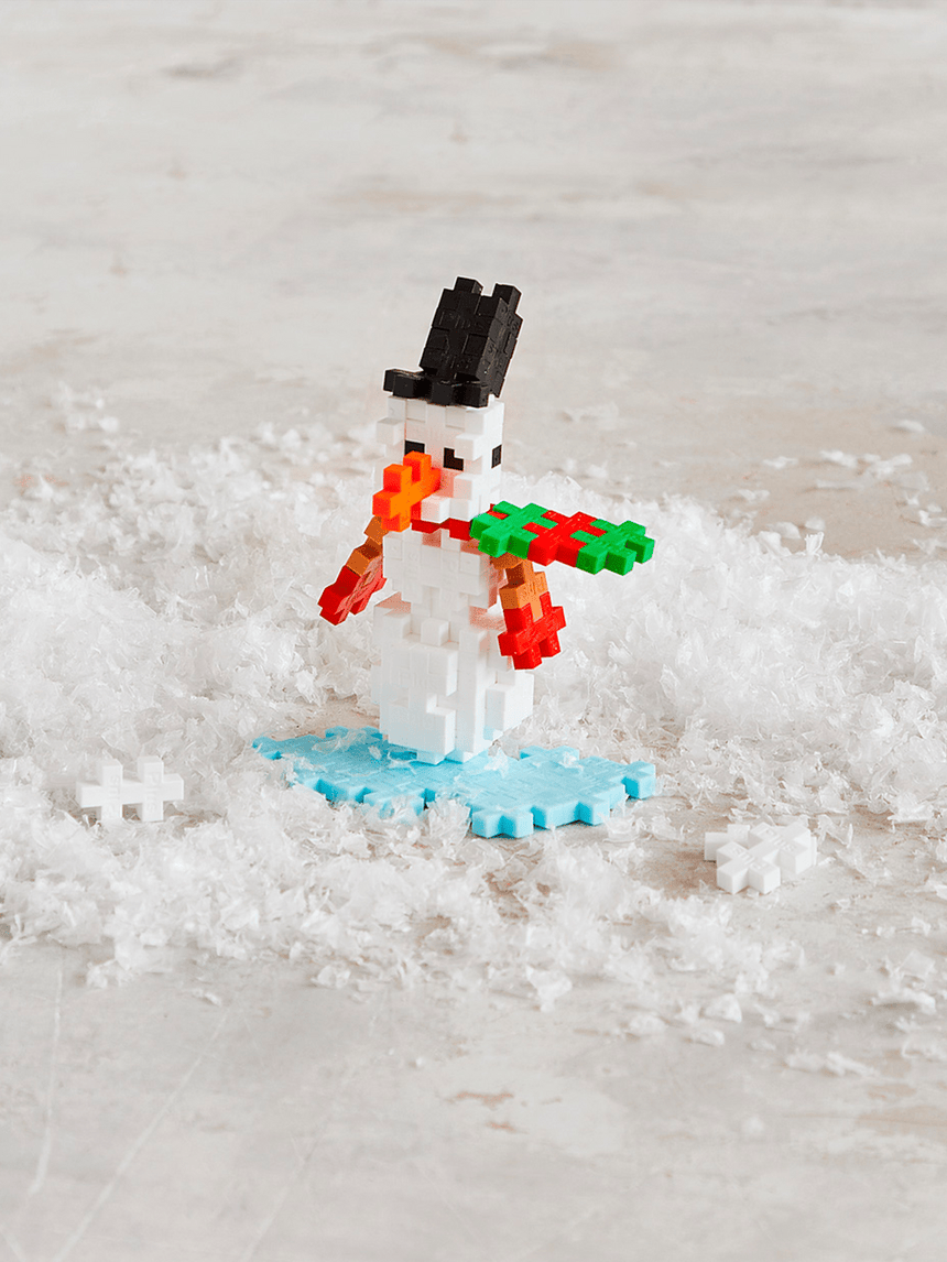 Plus-Plus Tube - Snowman - 100 pcs - Princess and the Pea Boutique