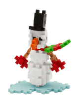 Plus-Plus Tube - Snowman - 100 pcs - Princess and the Pea Boutique