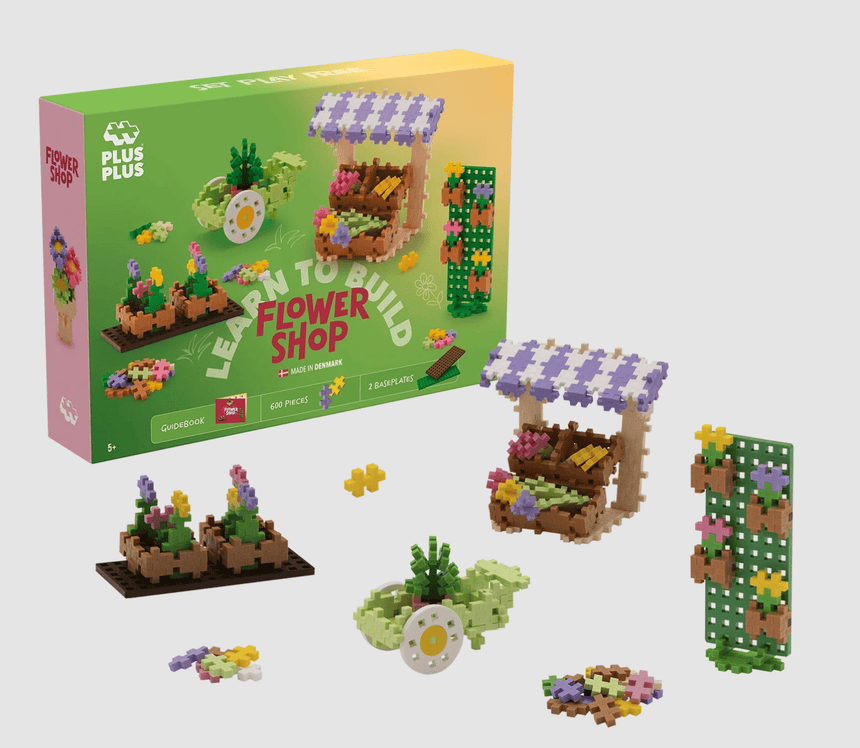 PlusPlus Learn To Build Flower Shop 600 pcs - Princess and the Pea Boutique
