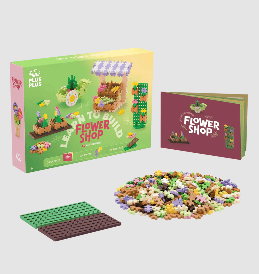 PlusPlus Learn To Build Flower Shop 600 pcs - Princess and the Pea Boutique