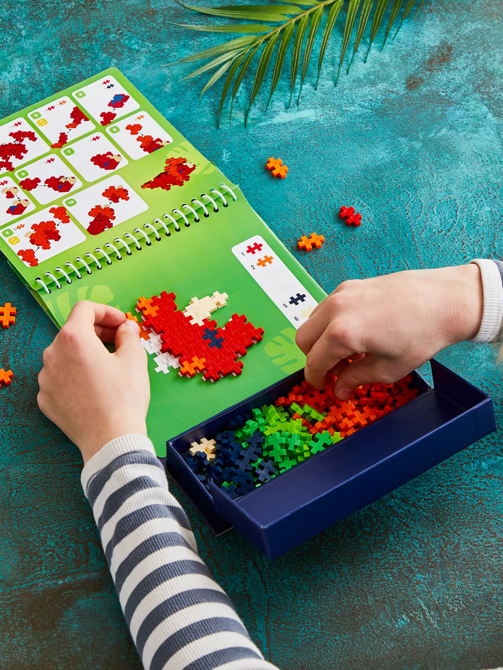 PlusPlus Puzzle By Number Activity Pad - Dinosaurs - Princess and the Pea Boutique