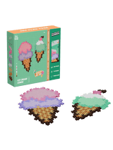 PlusPlus Puzzle By Number - Ice Cream Cones 250pcs - Princess and the Pea Boutique