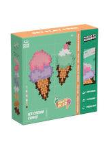 PlusPlus Puzzle By Number - Ice Cream Cones 250pcs - Princess and the Pea Boutique