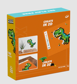 PlusPlus Puzzle By Number - T - Rex - 250pcs - Princess and the Pea Boutique