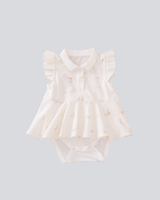 Polo Ruffles Bodysuit - Tennis Print - Princess and the Pea Boutique