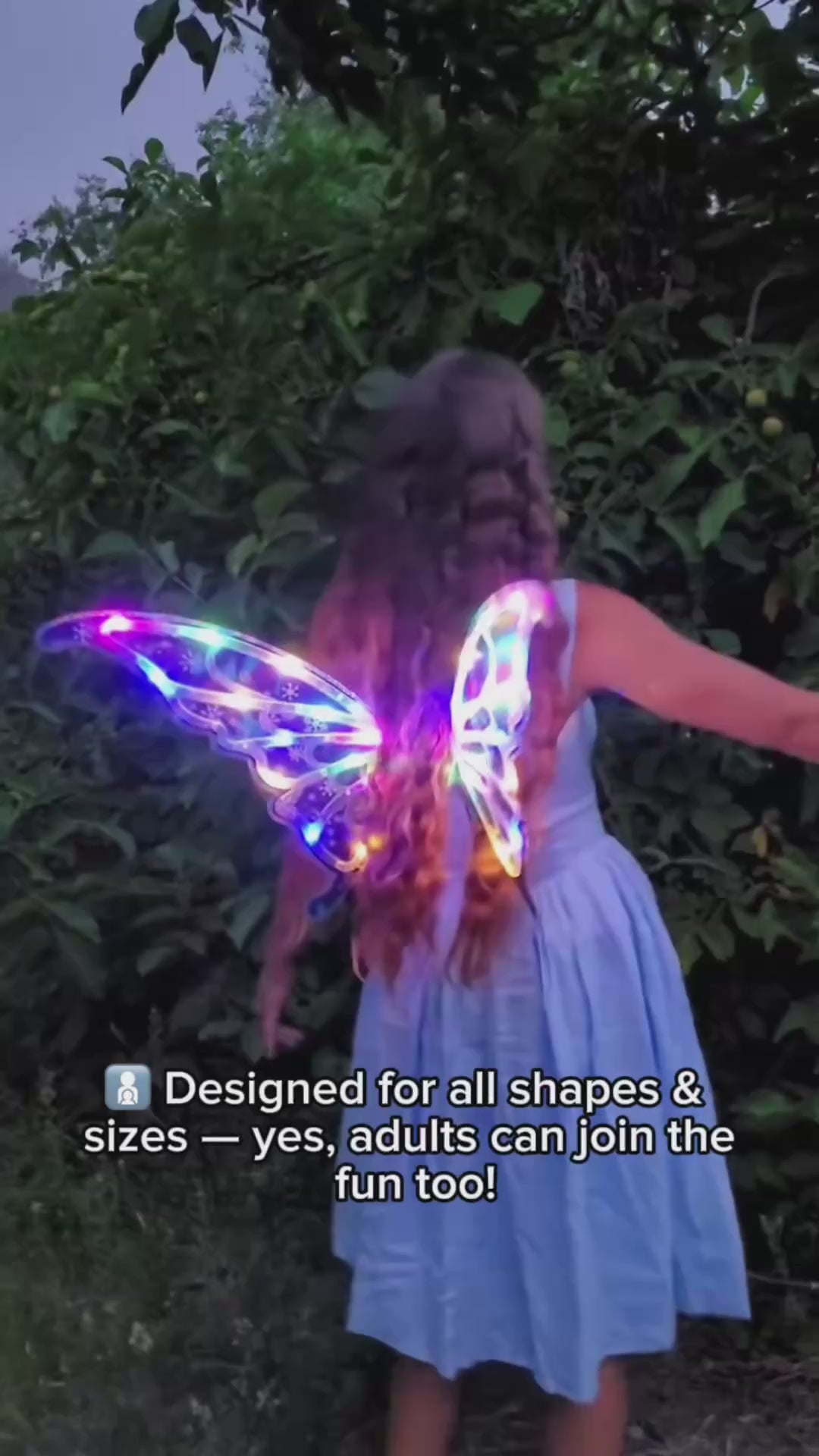 Light-Up Musical Fairy Wings