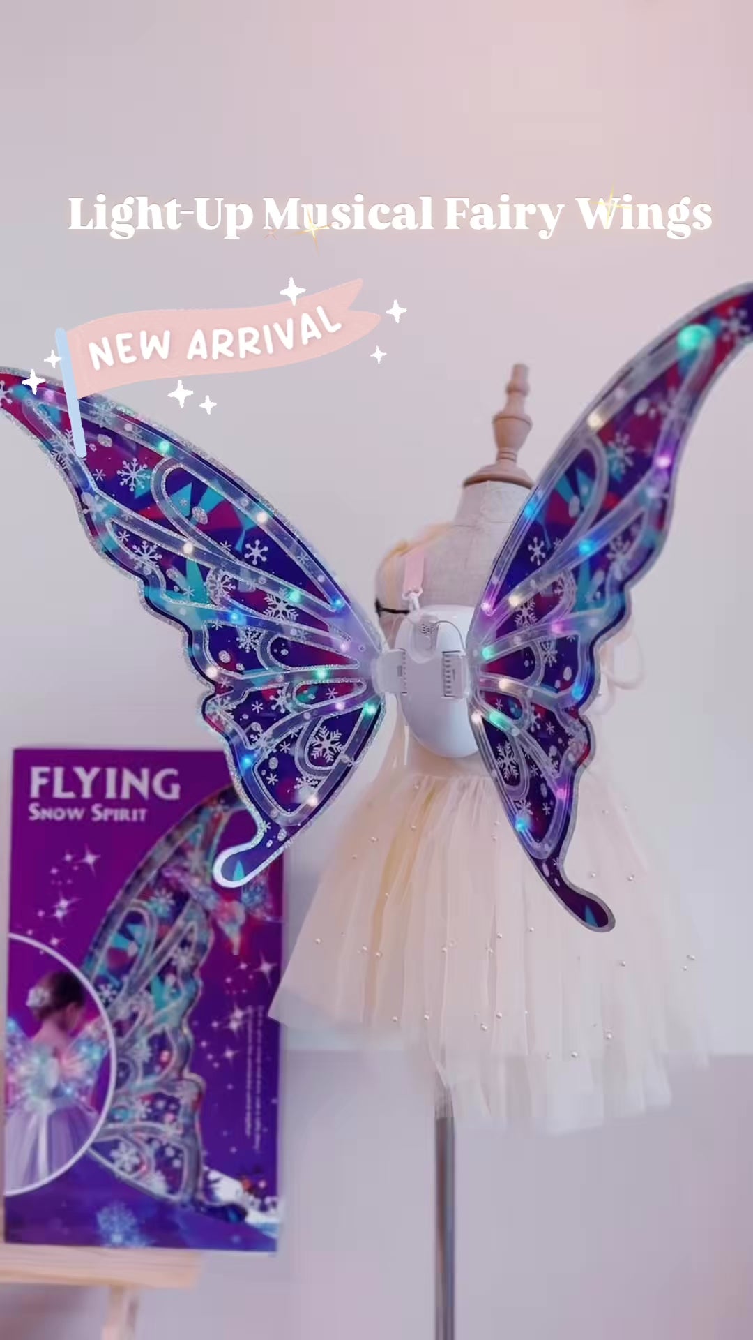 Light-Up Musical Fairy Wings