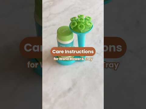 Spike Sensory Bubble Play Skin Happy Botanical Bubbles & Blower Set