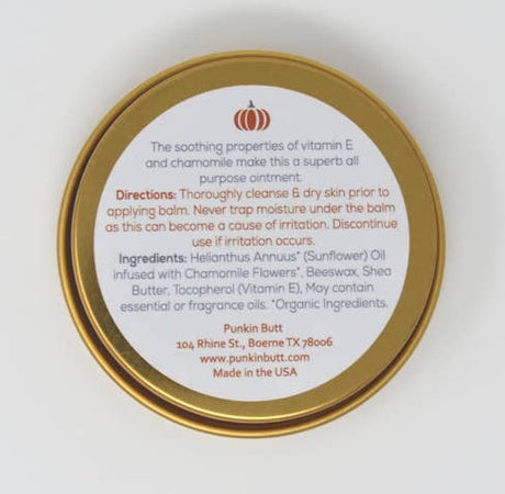 Punkin Butt Baby Bottom Soothing Balm - Princess and the Pea Boutique