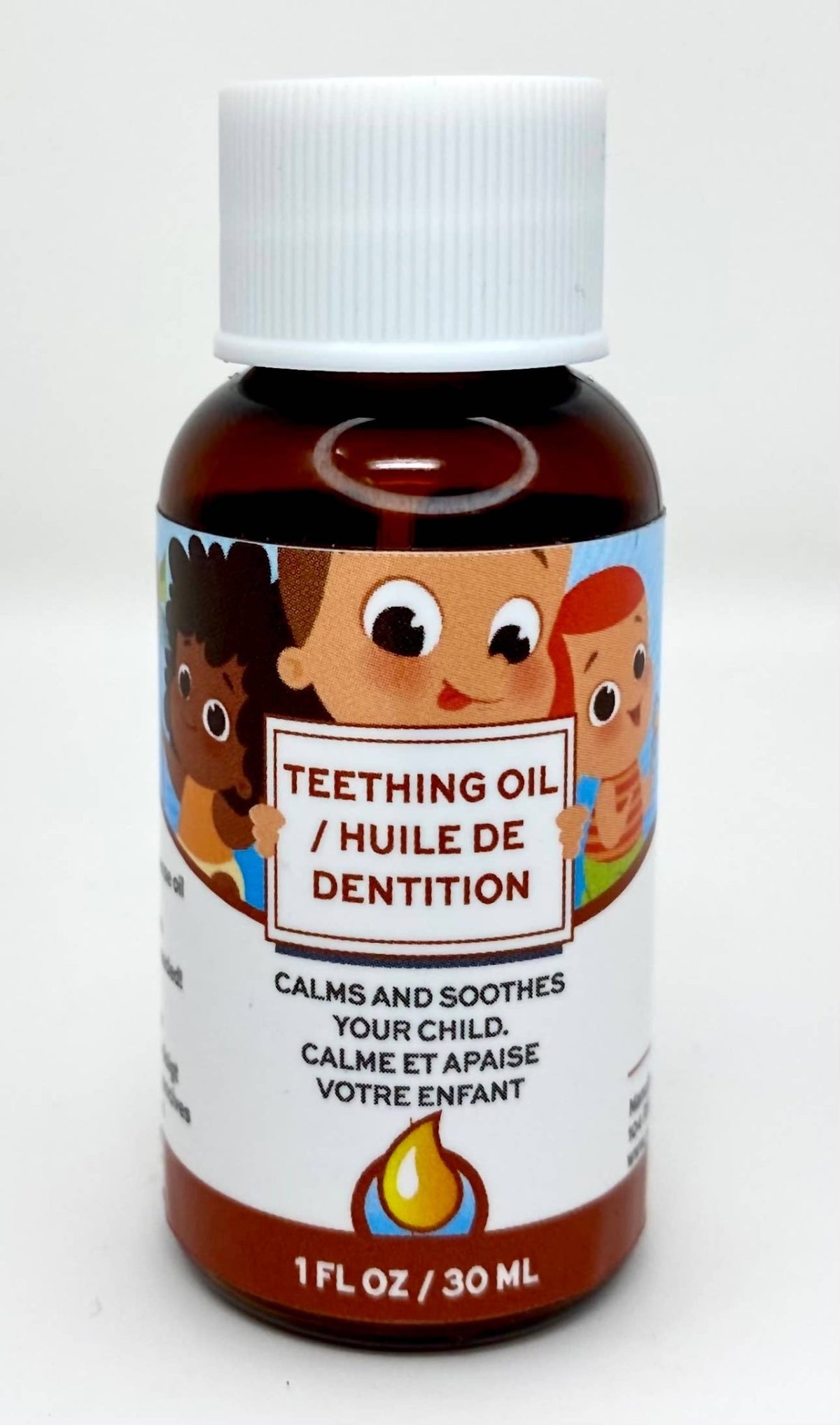 Punkin Butt Teething Oil: Glass / 30 ml / Canada - Princess and the Pea