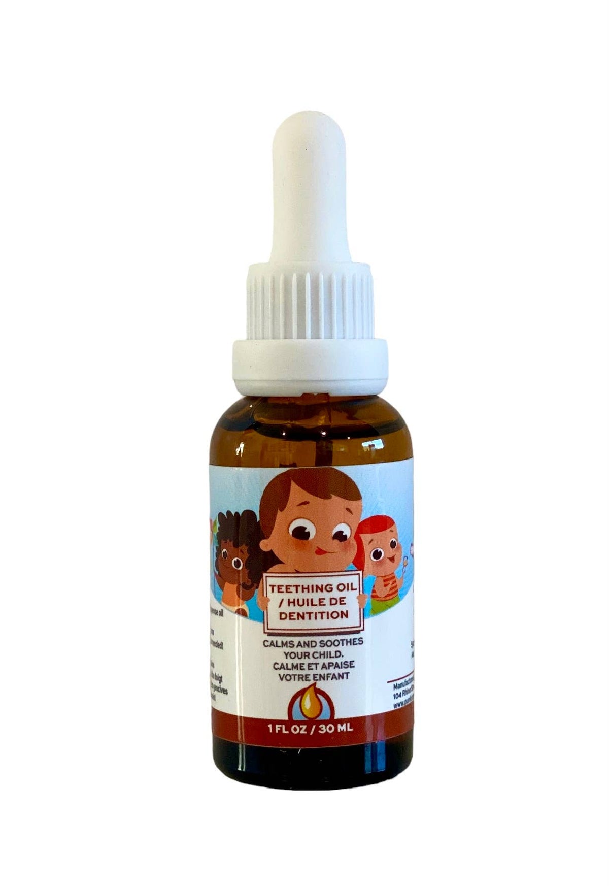 Punkin Butt Teething Oil: Glass / 30 ml / Canada - Princess and the Pea