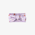 Purple headband with all over print, newborn - Princess and the Pea Boutique