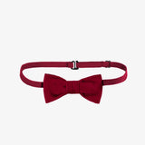 Red Corduroy Bow Tie - Princess and the Pea Boutique