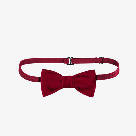 Red Corduroy Bow Tie - Princess and the Pea Boutique