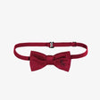 Red Corduroy Bow Tie - Reindeer - Princess and the Pea Boutique