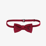 Red Corduroy Bow Tie - Reindeer - Princess and the Pea Boutique