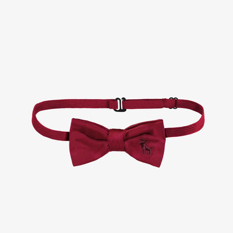 Red Corduroy Bow Tie - Reindeer - Princess and the Pea Boutique