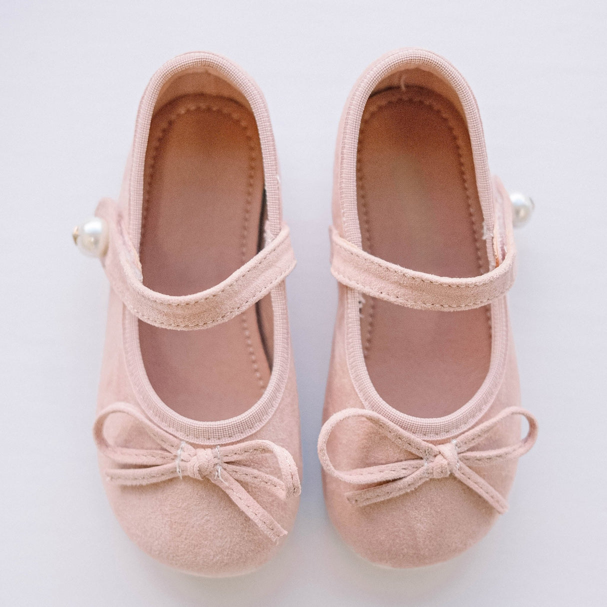 Retro Suede Mary Jane - Pink - Princess and the Pea Boutique