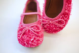 Sequin Ballet Flats - Pink - Princess and the Pea Boutique