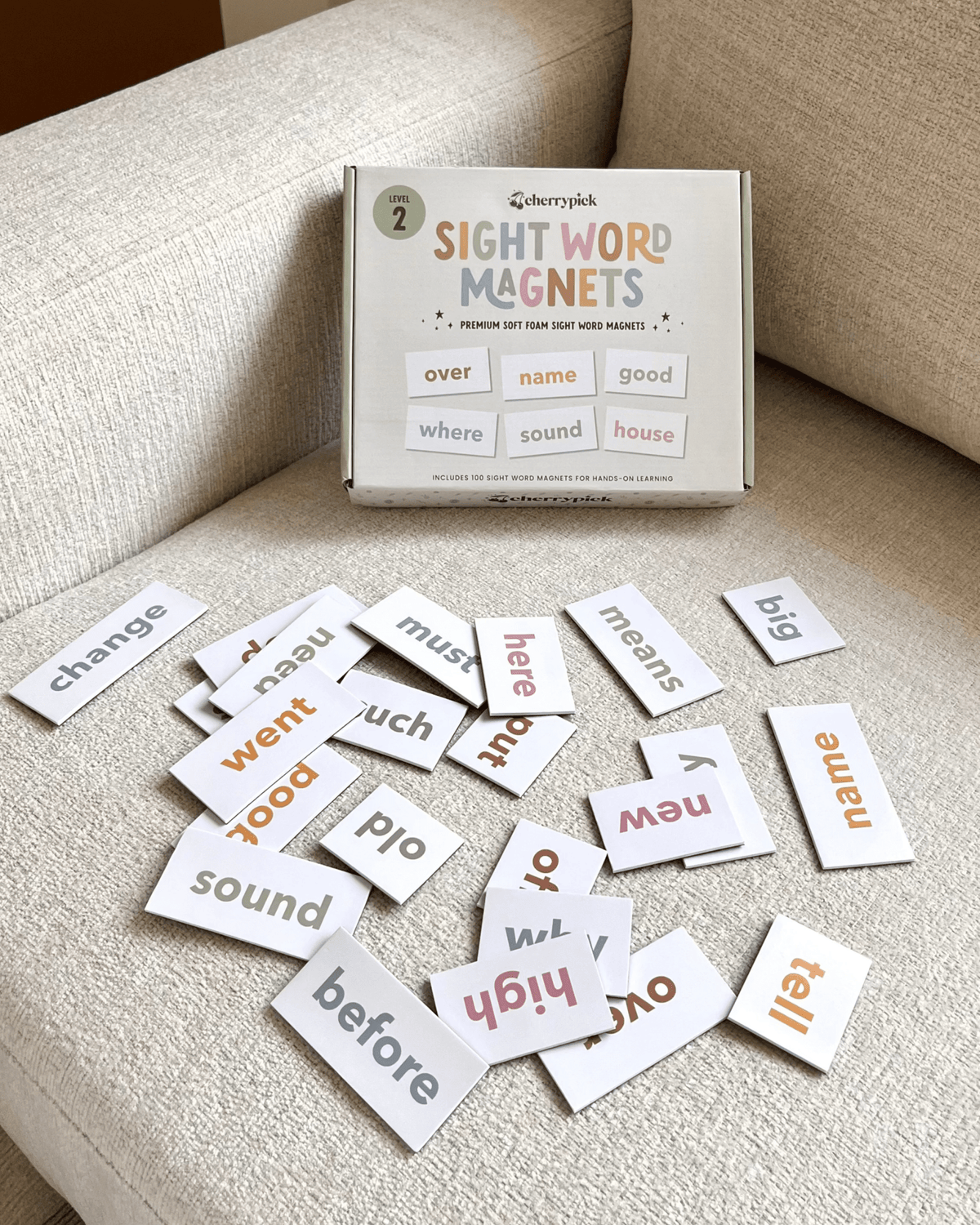 Sight Word Magnets for Early Reading & Literacy: Level 2 - Princess and the Pea Boutique