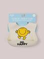 Silicone Bibs Mr. Happy - Princess and the Pea Boutique