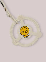 Silicone Teether Ring & Detachable Clip - Mr. Happy™ - Princess and the Pea Boutique