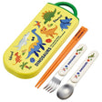 Skater Antibacterial Dishwasher-Safe Sliding Cutlery Set - Dino - Princess and the Pea Boutique