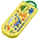 Skater Antibacterial Dishwasher-Safe Sliding Cutlery Set - Dino - Princess and the Pea Boutique