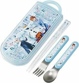 Skater Antibacterial Dishwasher - Safe Sliding Cutlery Set - Frozen - Princess and the Pea Boutique