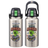 Skater One-push Direct Minecraft Stainless Steel Bottle 1000ml - Princess and the Pea Boutique